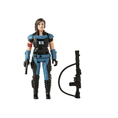 Afbeelding van Star Wars Retro Collection Cara Dune speelgoed 9,5 cm The Mandalorian Action figuur met accessoires, voor kinderen vanaf 4 jaar