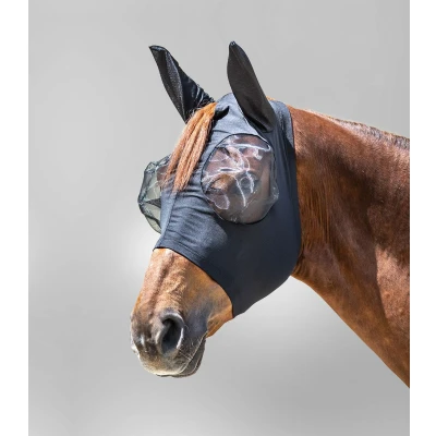 Image de Waldhausen Masque Anti Mouches Puck NoirVendu par Agradi