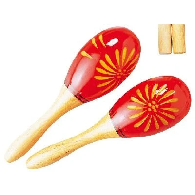 Image de Fuzeau Paire De Maracas En Bois