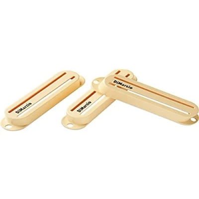 Image de DiMarzio DM2002CR Capot pour simple bobinage double lame crème Micro guitare électrique