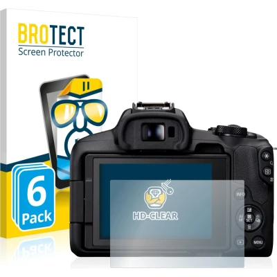 Afbeelding van BROTECT Screenprotector voor Canon EOS R50 Folie Beschermfolie transparant (6 Stuks)