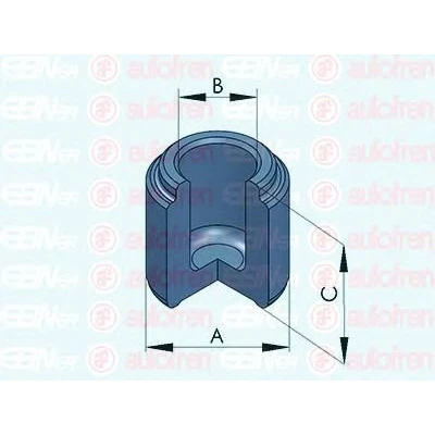 Afbeelding van AUTOFREN SEINSA D025285 Zuiger, remklauw 30 BREMBO PORSCHE: 944 Coupe