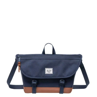 Afbeelding van Herschel Supply Co. Cove Small Messenger navy/saddle brown damestas