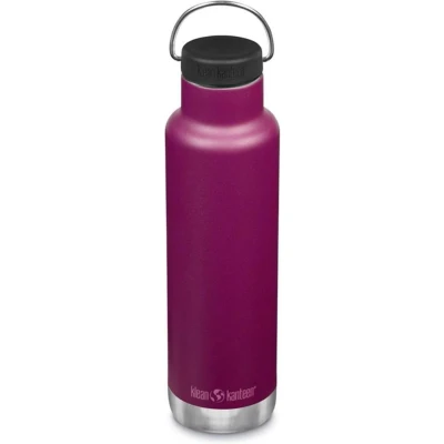 Afbeelding van Klean Kanteen RVS Thermosfles Classic 592ml (w/Loop Cap) purple potion drinkfles voor warme en koude dranken