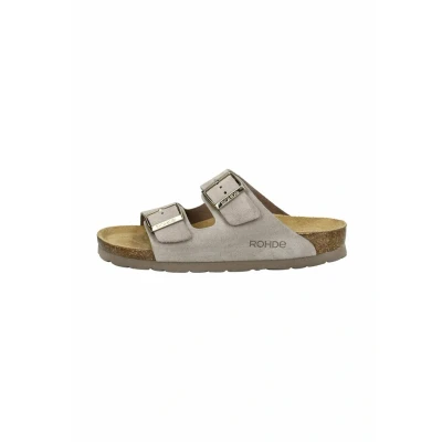 Afbeelding van Rohde Grado heren slof bruin maat 45 (EU) 10.5 (UK)