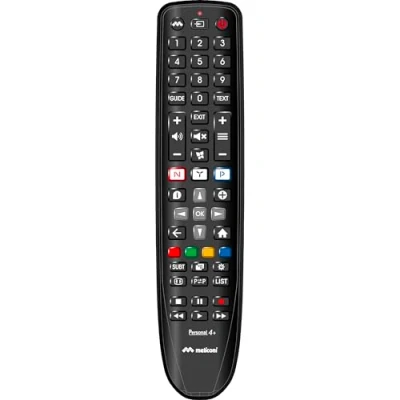 Afbeelding van Meliconi Gumbody Personal 4 plus afstandsbediening IR Draadloos TV Drukknopen