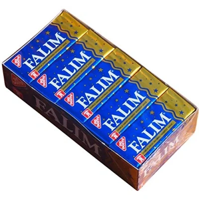 Image de Falim Gomme à mâcher Damla sans sucre (20 x 5 pièces/140 g)
