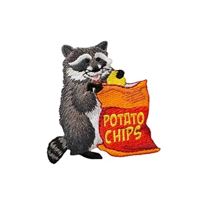 Afbeelding van Mono Quick 1607 stuks opstrijkbare patches voor gekke dieren (16074 wasbeer) doge, eekhoorn, kaketoe, bever of wasbeer