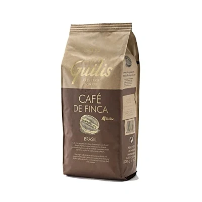 Afbeelding van CAFES GUILIS DESDE 1928 AMANTES DEL CAFE Koffiebonen 100% Arabica Brasile natuurlijk geroosterd Finca Icatu Minas Gerais 1 kg