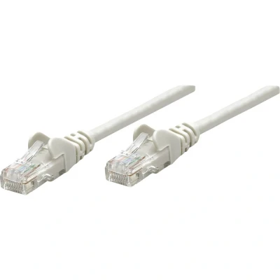 Afbeelding van Intellinet 733298 RJ45 Netwerkkabel, patchkabel CAT 6 S/FTP 15.00 m Grijs Vergulde steekcontacten 1 stuk(s)