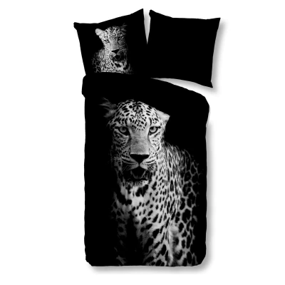 Afbeelding van Pure Dekbedovertrek &quot;luipaard&quot; Zwart (135x200 cm) Microfiber