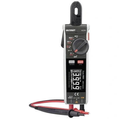 Afbeelding van VOLTCRAFT VC371 Stroomtang Digitaal CAT III 600 V Weergave (counts): 4000