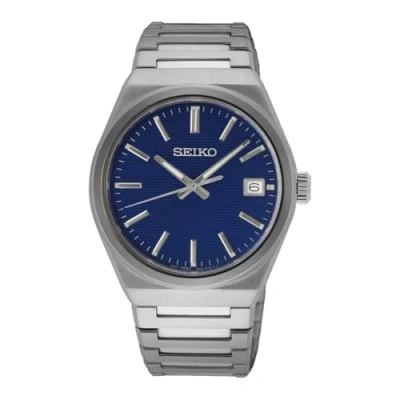 Afbeelding van Seiko heren Horloge SUR555P1 in de kleur Zilver