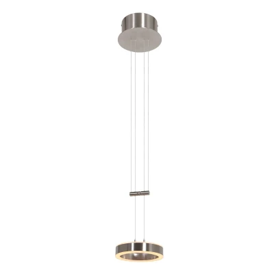 Afbeelding van Steinhauer hanglamp Piola staal metaal 16 cm ingebouwde LED module 3500ST