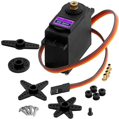 Afbeelding van AZDelivery MG996R Micro Digital Servo Motor met Metalen Versnellingsbak voor RC Robots Helikoptervliegtuigen