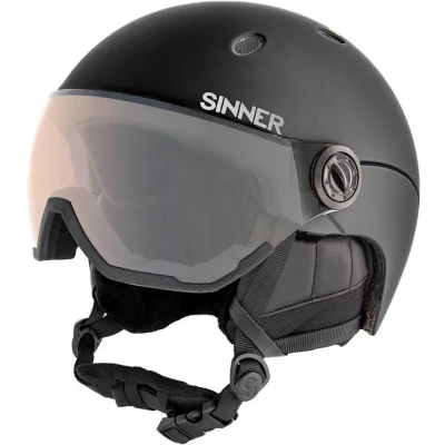 Afbeelding van Titan Visor Skihelm Matte Black 990 L Zwart Skihelmen