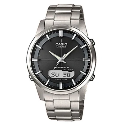 Afbeelding van Casio Radio Controlled LCW M170TD 1AER Herenhorloge 40 mm Zilverkleurig