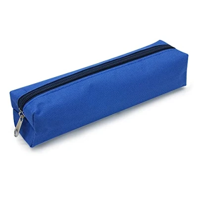 Afbeelding van Waytex schooltas, multifunctioneel, klein, rechthoekig, 21 x 4 cm, zacht textiel, Blauw, schooletui