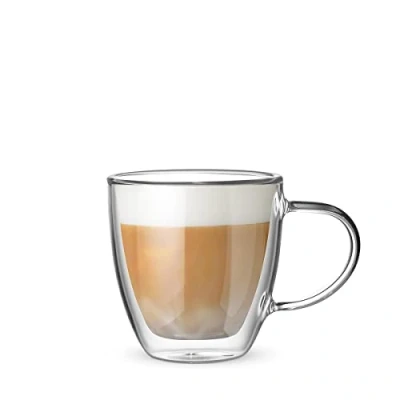 Afbeelding van Bialetti Capri dubbelwandig koffie/theeglas 160ml 2 stuks