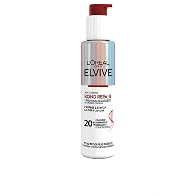 Afbeelding van L&#039;Oréal Paris Elvive Bond Repair Serum zonder uitspoelen routine, behandeling voor het repareren van beschadigd haar, 98% minder breuk