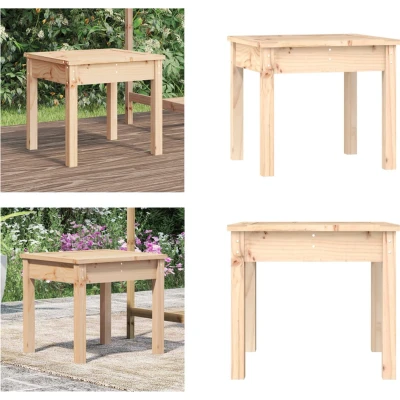 Afbeelding van Tuinbank 50x44x45 cm massief grenenhout