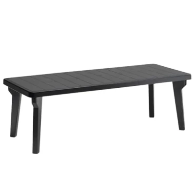 Afbeelding van Tomaino Berg160 Tuintafel, uittrekbaar, kunststof, 220 x 90 74 cm
