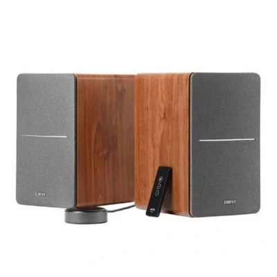 Image de Enceinte connectée Hi Fi Edifier R1280T Bois WiiM Mini vendues par paire