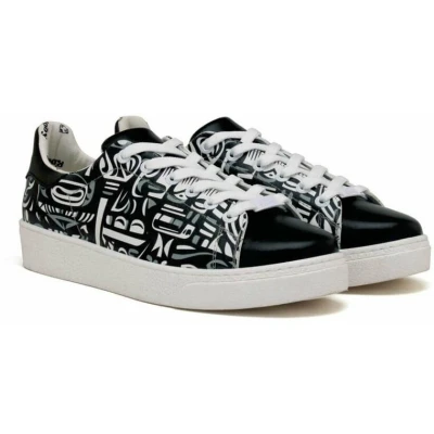 Afbeelding van Goby Urban Glyph Dames Sneakers Handmade Vegan Maat 39