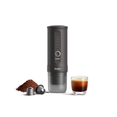 Image de Machine à expresso portable gris sidéral Outin otem 01 sg