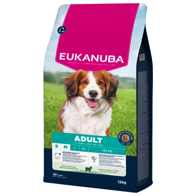 Afbeelding van Eukanuba aliments secs pour chiens avec agneau et riz petites moyennes races, de qualité supérieure adultes, 12 kg