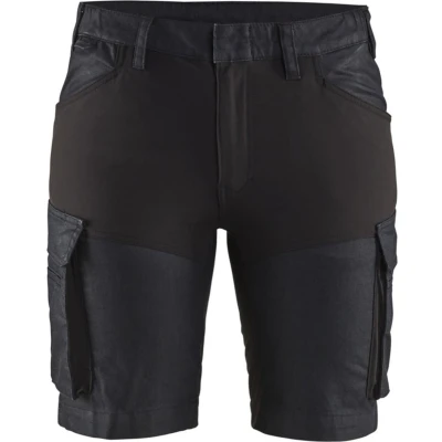 Afbeelding van Blaklader Dames service short stretch 7137 1147 Marineblauw/Zwart C36