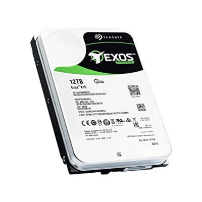 Afbeelding van Seagate Exos X16, 12 TB, interne harde schijf voor bedrijven en datacenters (ST12000NM001G)