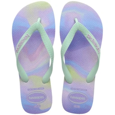 Afbeelding van Havaianas Top Fashion teenslippers voor dames, Paarse fantasie