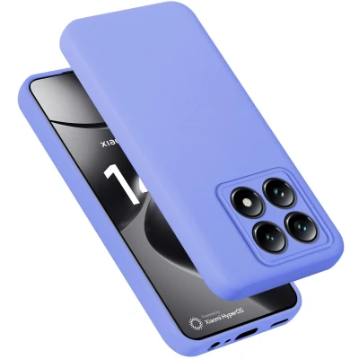 Afbeelding van Cadorabo Hoesje geschikt voor Xiaomi 14T Pro in LIQUID LICHT PAARS Beschermhoes gemaakt van flexibel TPU silicone Case Cover