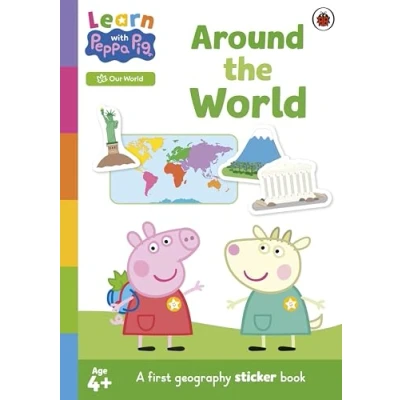 Afbeelding van Learn with Peppa Peppa: Around the World sticker activity book