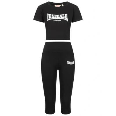 Afbeelding van Lonsdale London IXWORTH Trainingspak zwart S Katoen