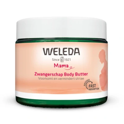 Afbeelding van 3x WELEDA Mama Zwangerschap Body Butter 150 ml