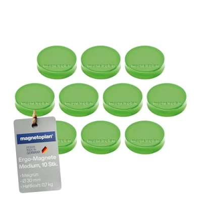 Image de magnetoplan Aimants Ergo &quot;moyen&quot; , vert menthe