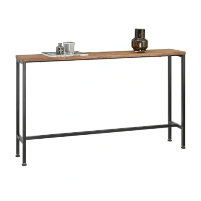 Afbeelding van SoBuy FSB19 N Consoletafel, bijzettafel, bankpunt, haltafel, frame en 4 poten van ijzer, 120 x 20 65 cm (l d h)