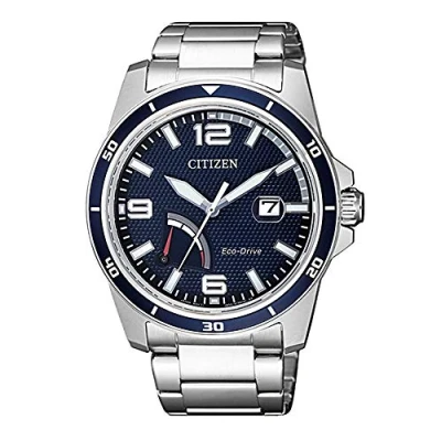 Afbeelding van CITIZEN Analoog AW7037 82L, zilver, armband, zilver., armband