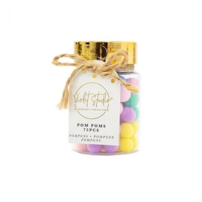 Afbeelding van Violet Studio Pom Jar Pastels 75pcs
