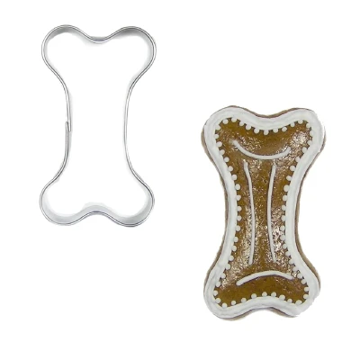 Afbeelding van BrandNewCake Uitsteker Hondenbot RVS 6cm