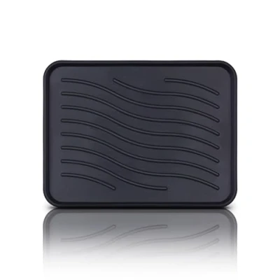 Afbeelding van Bestlivings Afdruipbak voor schoenen met hoge rand (38 x 38 2,5 cm), waterdichte schoenenbak, afdruipmat schoenen, mat huis en tuin