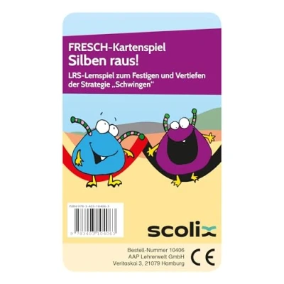 Afbeelding van FRESCH Kartenspiel: Silben raus!