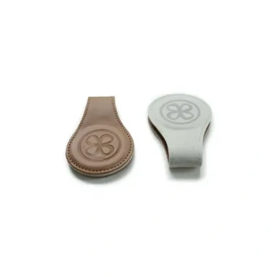 Afbeelding van Cloby Magnetische clip voor zonnedoek Leer Bruin maat Onesize