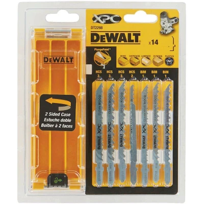 Image de DEWALT DT2298 Jeu de lames scie XPC pour le bois en coffret 14 pièces QZ