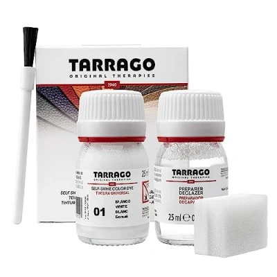 Afbeelding van Tarrago leerverf 001 wit