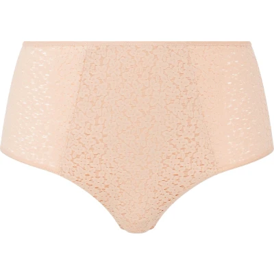 Afbeelding van Chantelle Norah HIGH Waisted Covering FULL Briefs Slip, Dames, Maat: 42, Golden beige