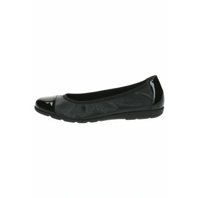 Afbeelding van CAPRICE 9 22152 41 ballerina&#039;s voor dames, Zwart/kam