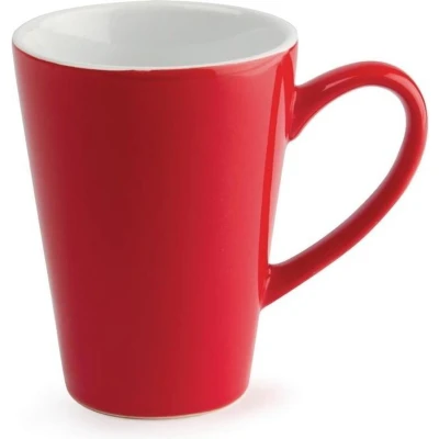 Afbeelding van Olympia Latte Beker Rood 34cl GL486 Restaurant Hotel Professioneel